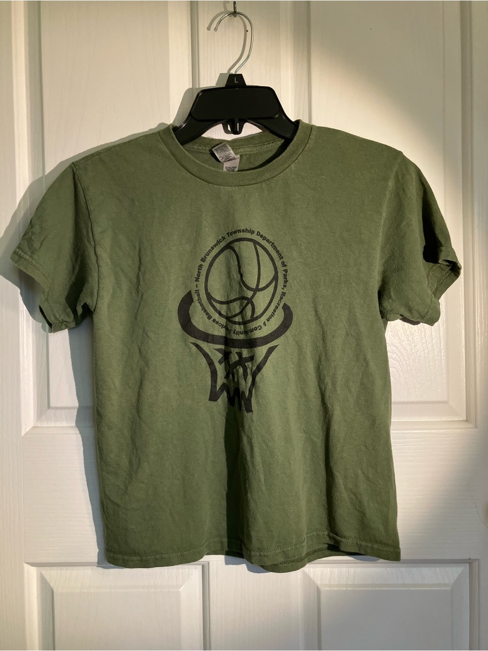Classic Olive Green Graphic T-Shirt - Men